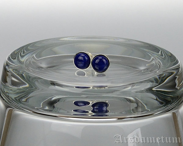Ohrstecker Silber mit Lapis Lazuli